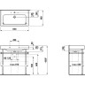 Раковина подвесная LAUFEN PRO S 86x46 8.1396.5.000.104.1